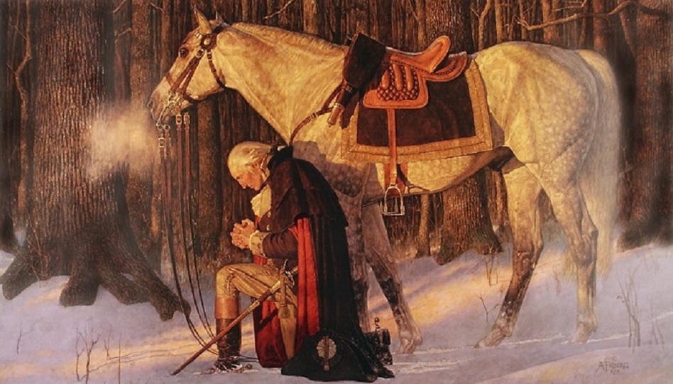 George Washington betet