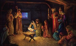 die Geburt des Herrn Jesus Christus stille nacht