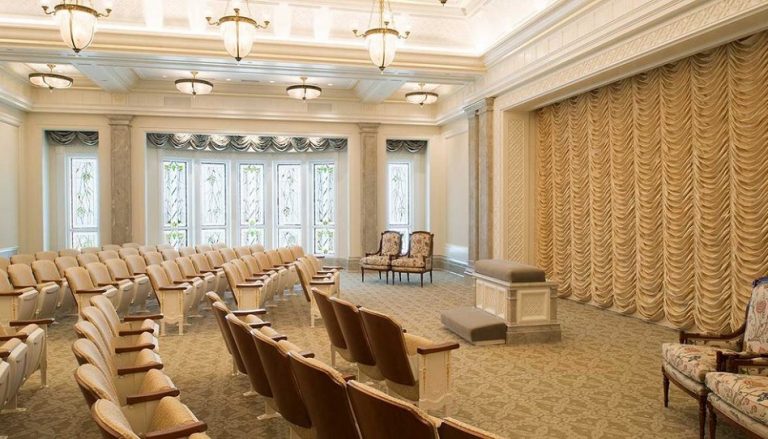 Endowment Raum Mormonen Tempel HLT
