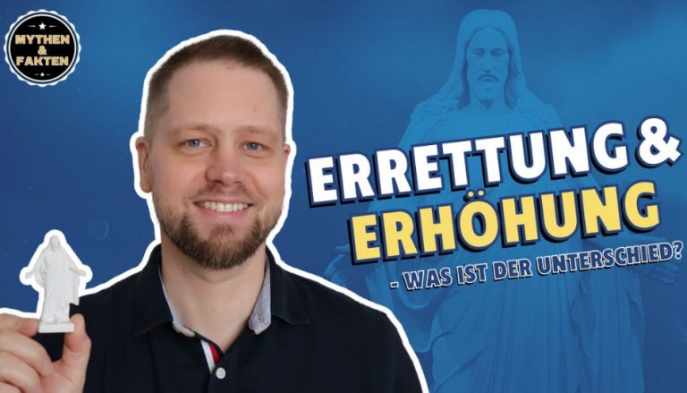 Hier ist das Thumbnail des Videos zum Thema Errettung und Erhöhung - was ist der Unterschied zu sehen.