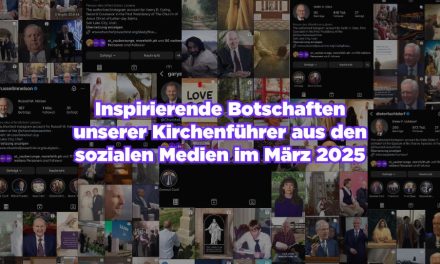 Inspirierende Botschaften aus den sozialen Medien im März 2025