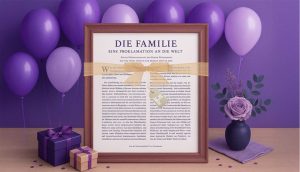 Dreißig Jahre Familienproklamation