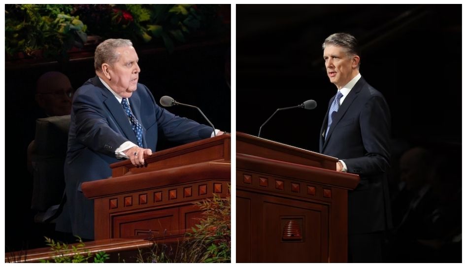 Elder Jeffrey R. Holland und sein Sohn Matthew