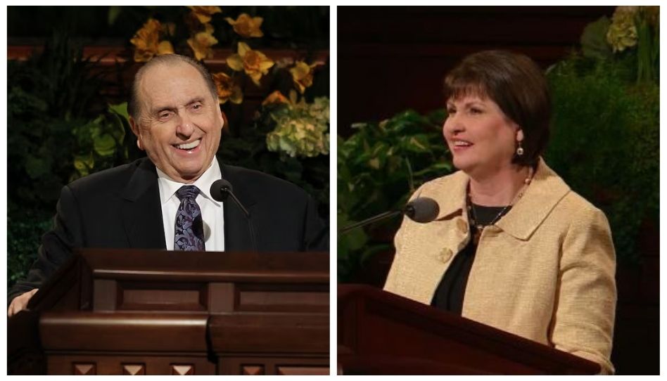 Thomas S. Monson und Ann Monson Dibb