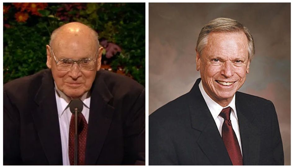 Joseph B. Wirthlin und Richard B. Wirthlin