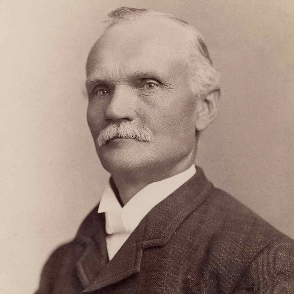 Foto von Karl Gottfried Mäser, einer wichtigen Persönlichkeit der Geschichte der Kirche Jesu Christi in Deutschland.
