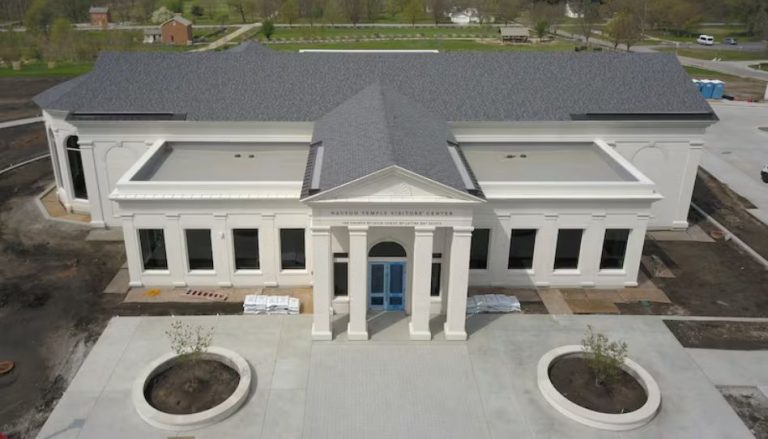Das neugebaute Besucherzentrum Nauvoo