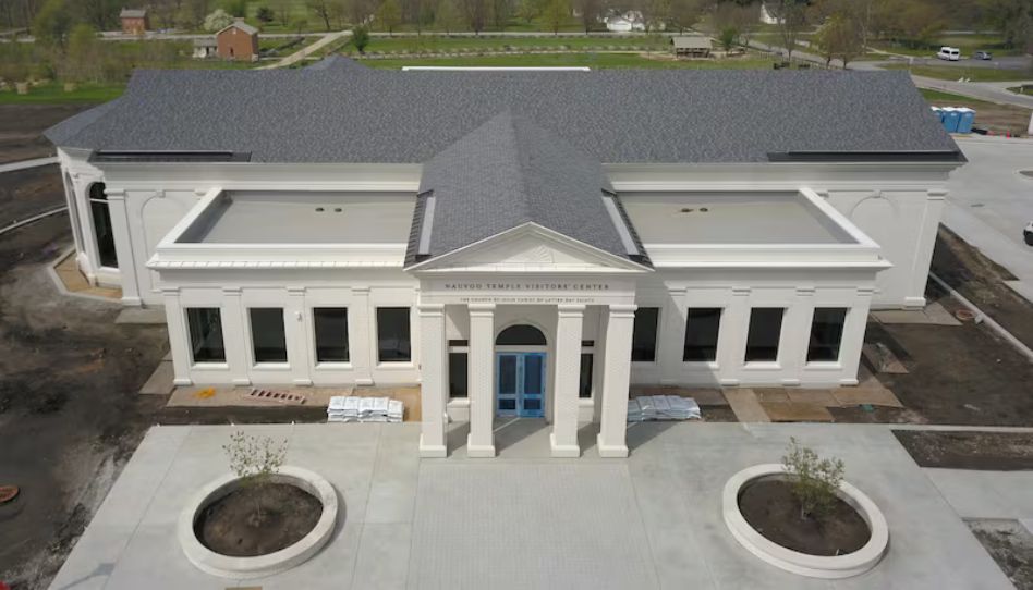 Das neugebaute Besucherzentrum Nauvoo